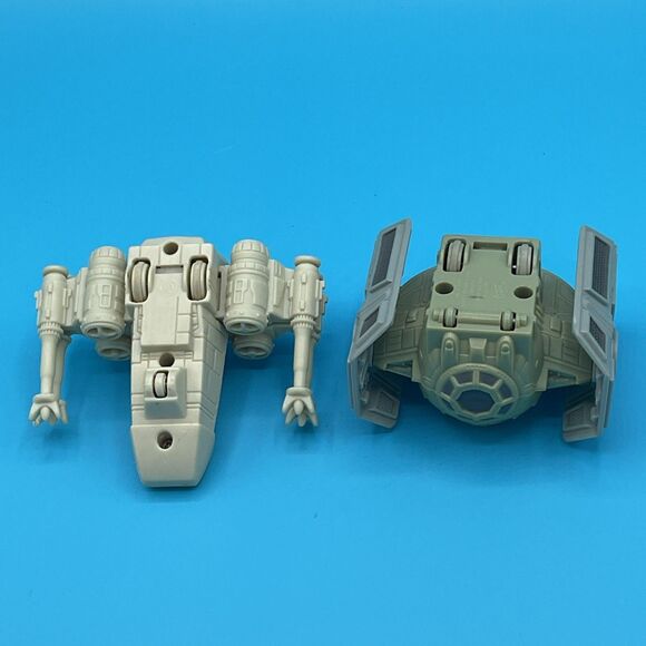 Vintage Star Wars X-Wing,Tie-T-Fighter Burger King Toy 2005 Collectables - Picture 7 of 7